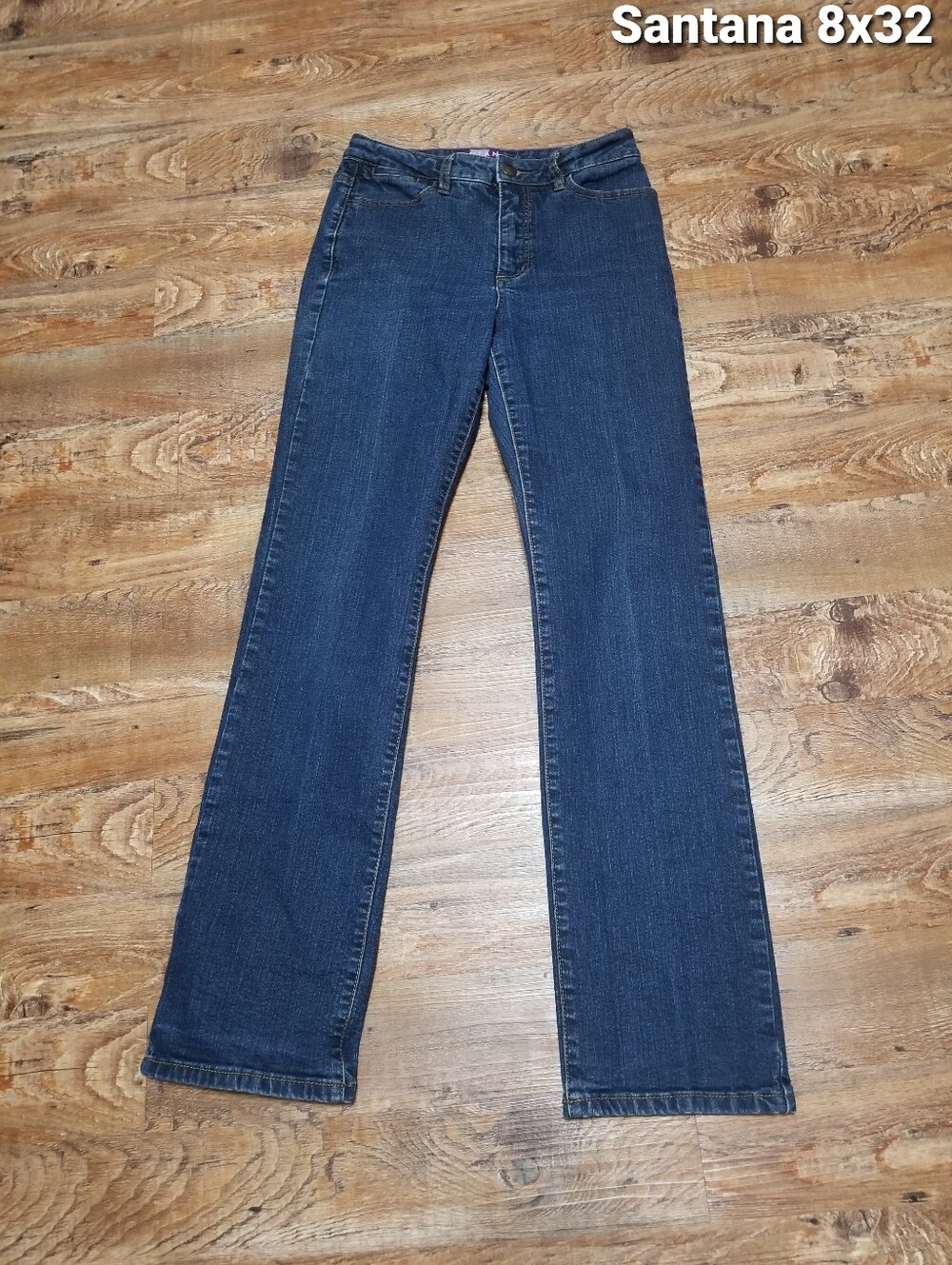 Santana 8x32 Dark Blue Straight-Leg Jeans Denim